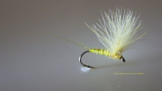 Tying a CDC Yellow May Dun by Davie McPhail (HD)