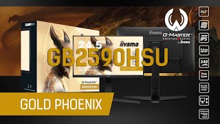 iiyama - G-Master GB2790QSU-B1 Contrôlez le jeu avec le 240Hz GB2790QSU  Gold Phoenix