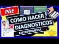 PAE: COMO HACER UN DIAGNOSTICO DE ENFERMERIA:FORMATO PES, TIPOS DE DIAGNOSTICO Y USO DEL NANDA