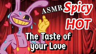 ASMR Jax x Listener: The Taste of your Love (Spicy & Hot) Kissing | Amazing Digital Circus