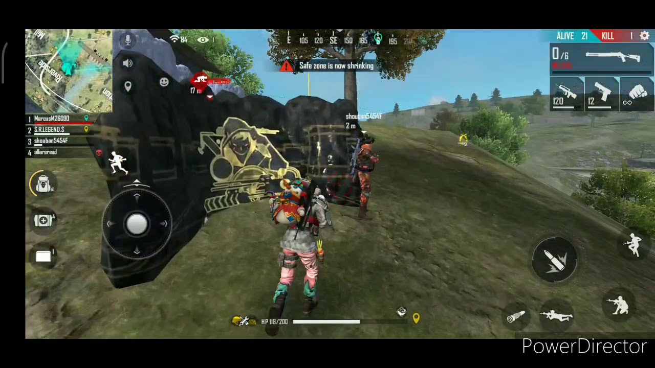 My first free fire video     Ranked game    Ranked push up     YouTube 