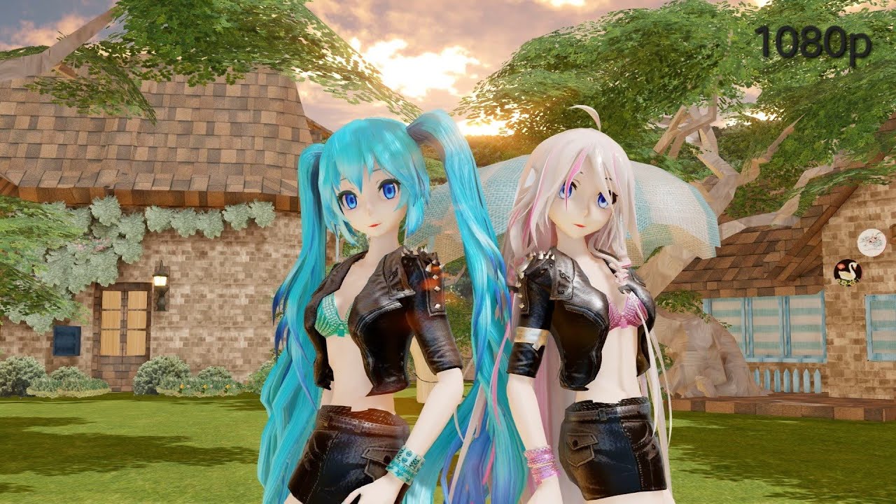 MMD - Pitbull - Timber ft. Ke$ha 「初音ミク」「イア」TDA RAYCAST Miku - IA - YouTube