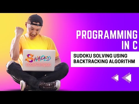 Solving Sudoku with C Programming Backtracking Algorithm