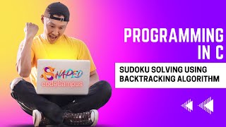 Solving Sudoku with C Programming Backtracking Algorithm