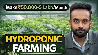 Hydroponic Farming Business in India | ₹50K–₹5 Lakh Monthly Income | Full Guide 2026