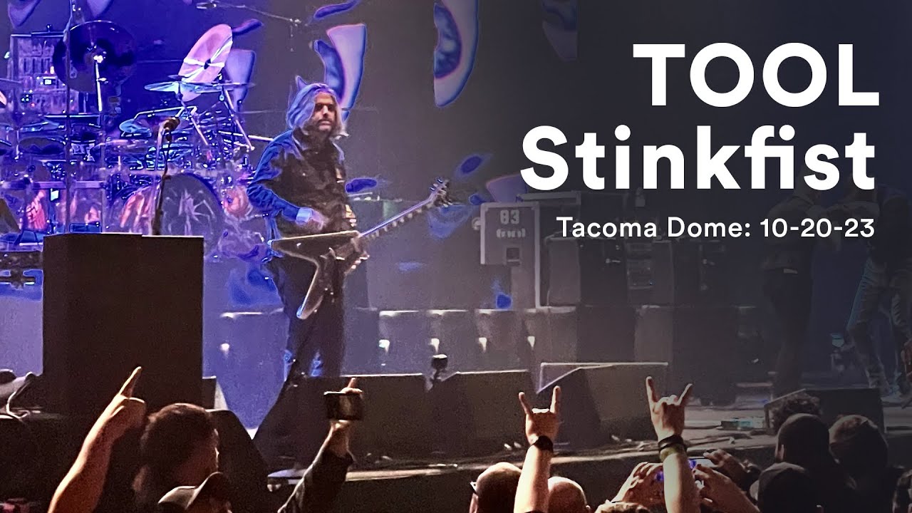 Tool: Stinkfist, live at the Tacoma Dome, Oct 20, 2023 - YouTube