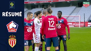 LOSC LILLE - AS MONACO (2 - 1) - Résumé - (LOSC - ASM) / 2020-2021