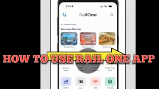 HOW TO USE 🚆🚉 RAIL ONE APPLICATION IN TELUGU ❓ screenshot 5