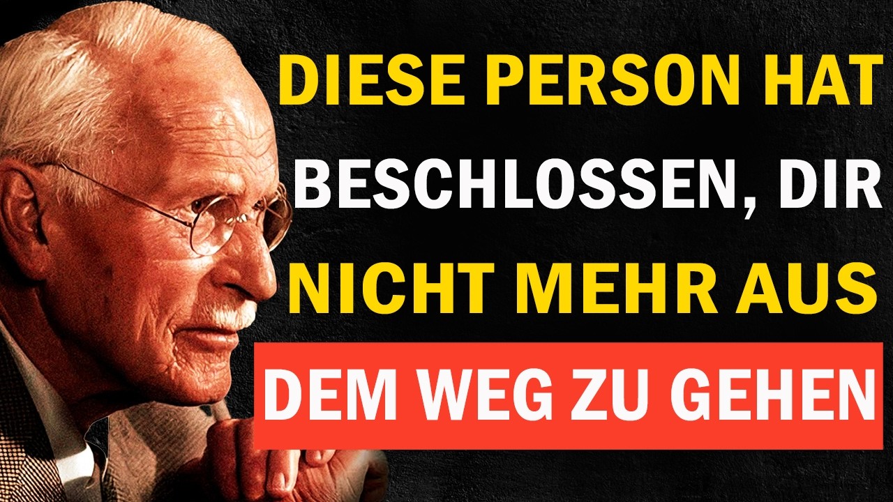 Wenn er auf dich zukommt, ist es ein Zeichen — er kann nicht mehr fliehen | Carl Jung