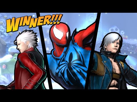 UMVC3 - SPIDER-MAN/VERGIL/DANTE ONLINE 9!