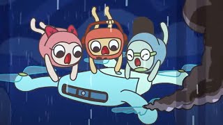 Мультфильм для детей про живые рюкзачки - Спина к спине - Фабрика погоды | Weather Factory (2 сезон)