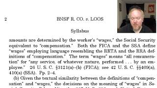 Adding insult to injury - taxing workplace comp in BNSF v. Loos