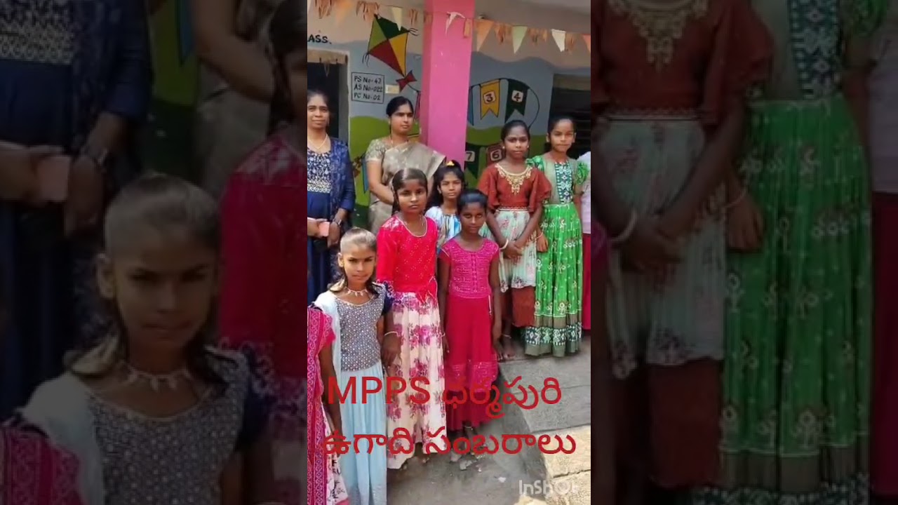 ugadi celebrations in MPPS DHARMAPURI