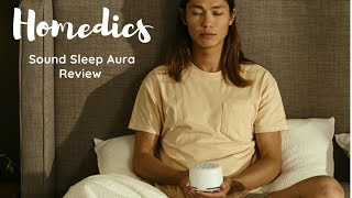 Homedics Sound Sleep Aura Sound Machine and Breathing Exercises