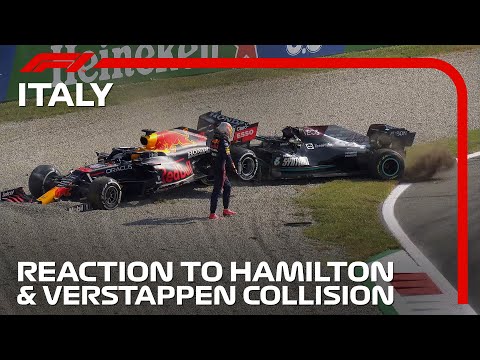 Hamilton, Verstappen, Horner And Wolff On The Collision... | 2021 Italian Grand Prix