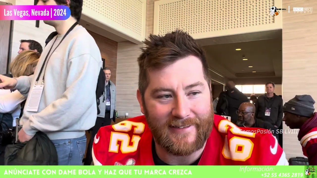Joe Thuney, del Chiefs, el gran ausente del SB LVIII, destacó el liderazgo de Mahomes y Reid.