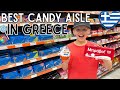 Shopping the Sweets Aisle in GREECE! 🇬🇷