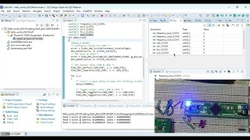 clock demo peripheral video of s32k144