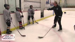 Bruins Legend Rick Middleton Teaches Stickhandling at DAJ Hockey Camp Profile