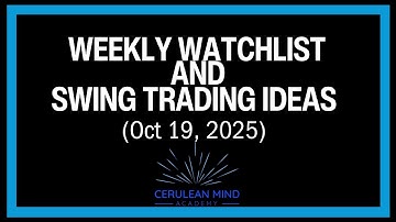 Weekly Watchlist (October 19, 2025)
