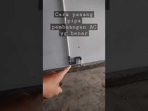 Video: Pemasangan pipa drainase sendiri: petunjuk