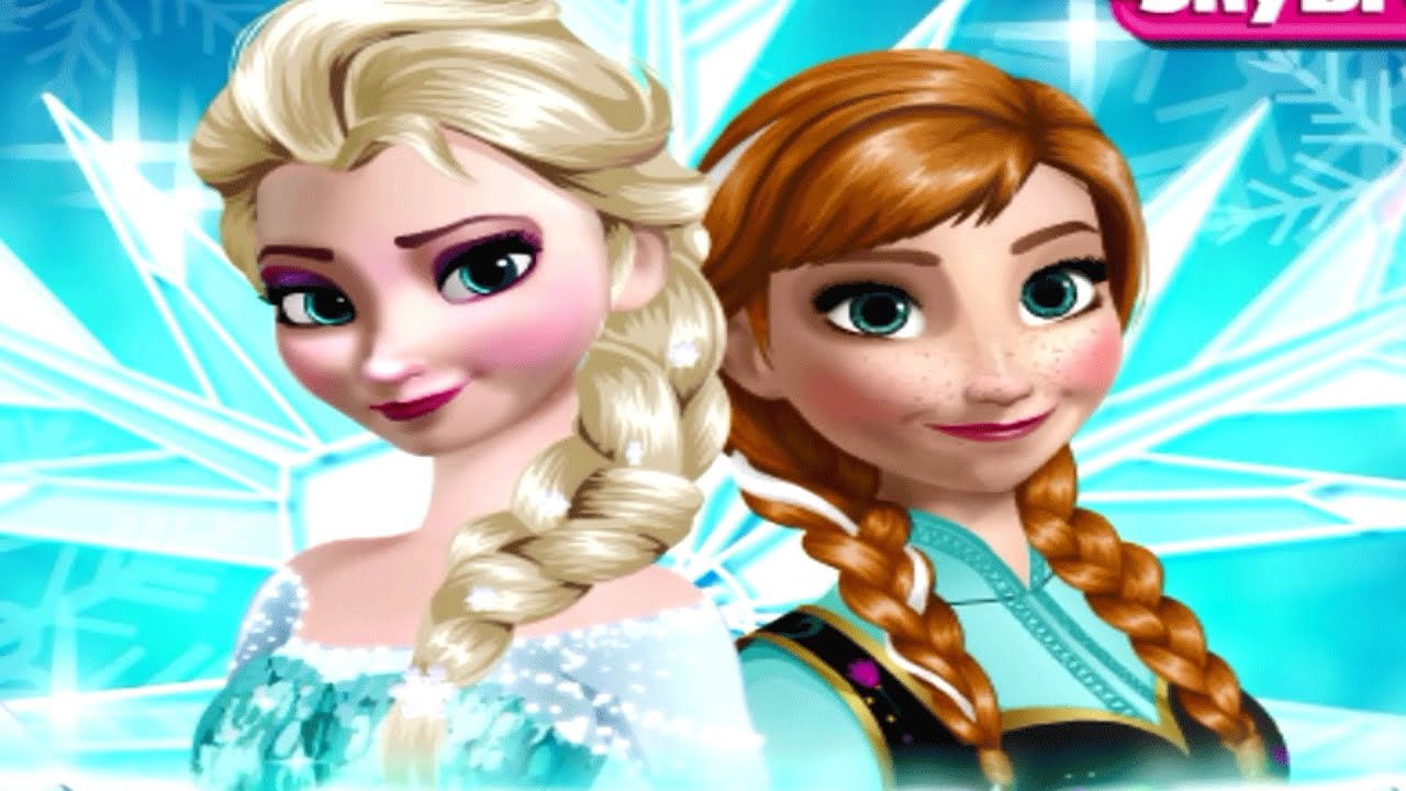 Frozen Sisters and Rapunzel Students Dress Up Gameplay HD https