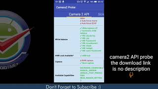 Camera2 API Probe app android #androidtimez screenshot 2