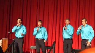 Video thumbnail of "Redeemed Quartet sings Meet Me at the Table"