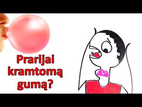 Video: Kaip gaminama guma? Kaip patiems pasigaminti gumą?