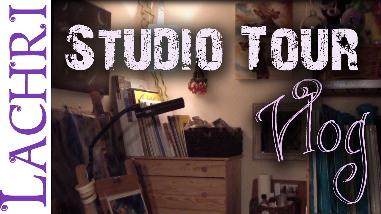 ⁣Artist Vlog - Studio Tour - Lachri