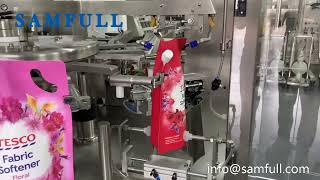 1.5L laundry detergent spout bag doypacking machine