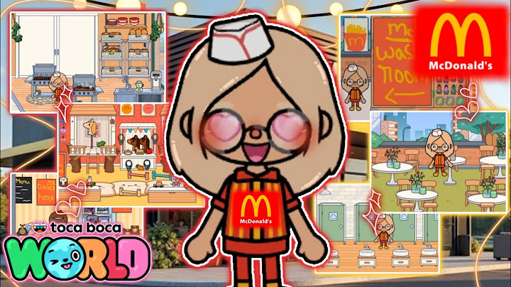 Building MCDONALD'S in Toca Boca🍔| Toca life world 🍟
