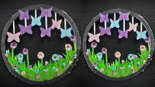 Como hacer un Jardin de mariposas y flores fácil de hacer / Manualidades fáciles / Origami