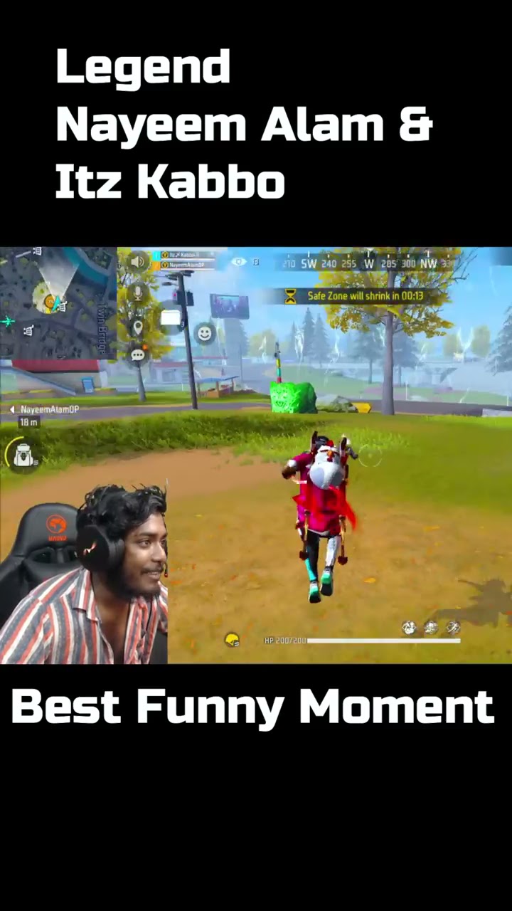 লিজেন্ড Nayeem Alam আর Itz Kabbo এর সেরা মিরজাফরী ফাঁদ ? #shorts #funny #freefire