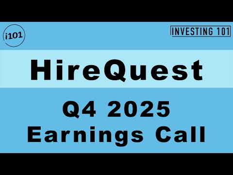 HireQuest Q4 2025 Earnings Call | Staffing Demand Resilience Drives Year-End Results