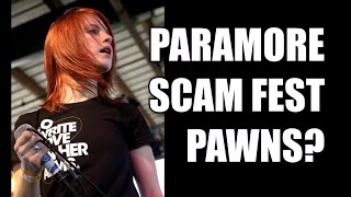 HUGE FESTIVAL or HUGE SCAM? Is MSM using Paramore & My Chemical Romance as a scam to cover debt?