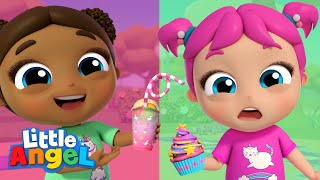 Cupcakes and Slushies  Choose Your Favorite with Jill | Little Angel Kids Cartoons & Nursery Rhymes