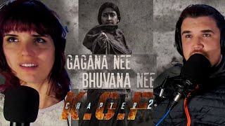 SENSATIONAL! KGF SONG! Gagana Nee Lyrical(Kannada) | KGF Chapter 2 | RockingStar Yash |Ravi Basrur