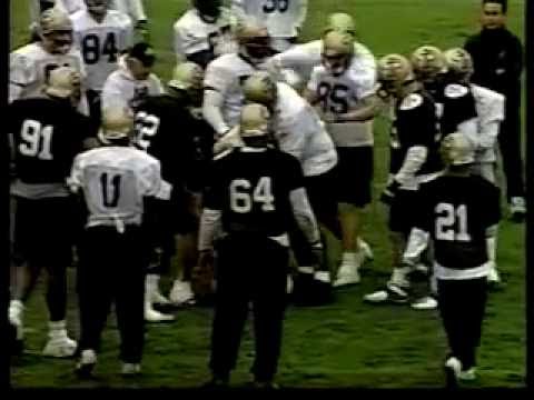 A few fights from practices and games that were compiled by some of the videographers in NFL-Europe. NOTE: Metallica has claimed copyright on a track of this video, so I have muted the audio for now...look for a new version soon.