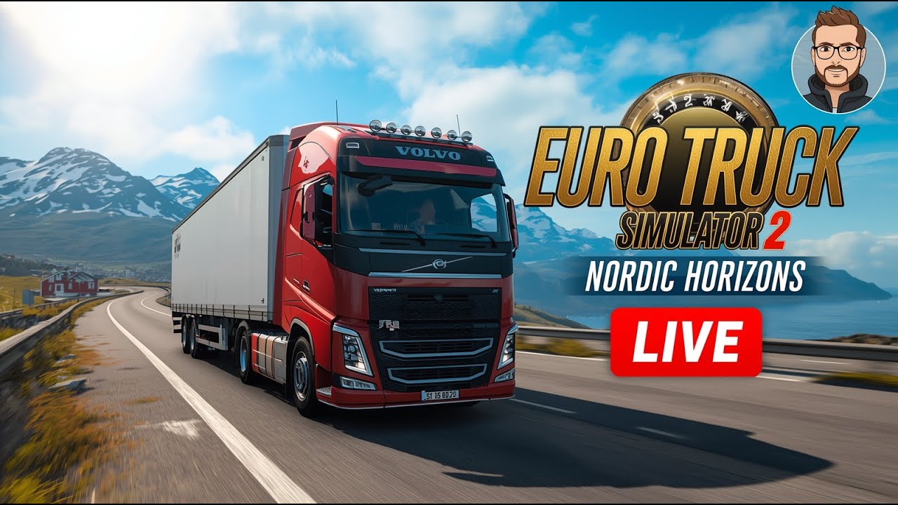 LIVE NOW: ETS2 Nordic Horizons DLC TMP | Most Beautiful Roads in Euro Truck Simulator 2!