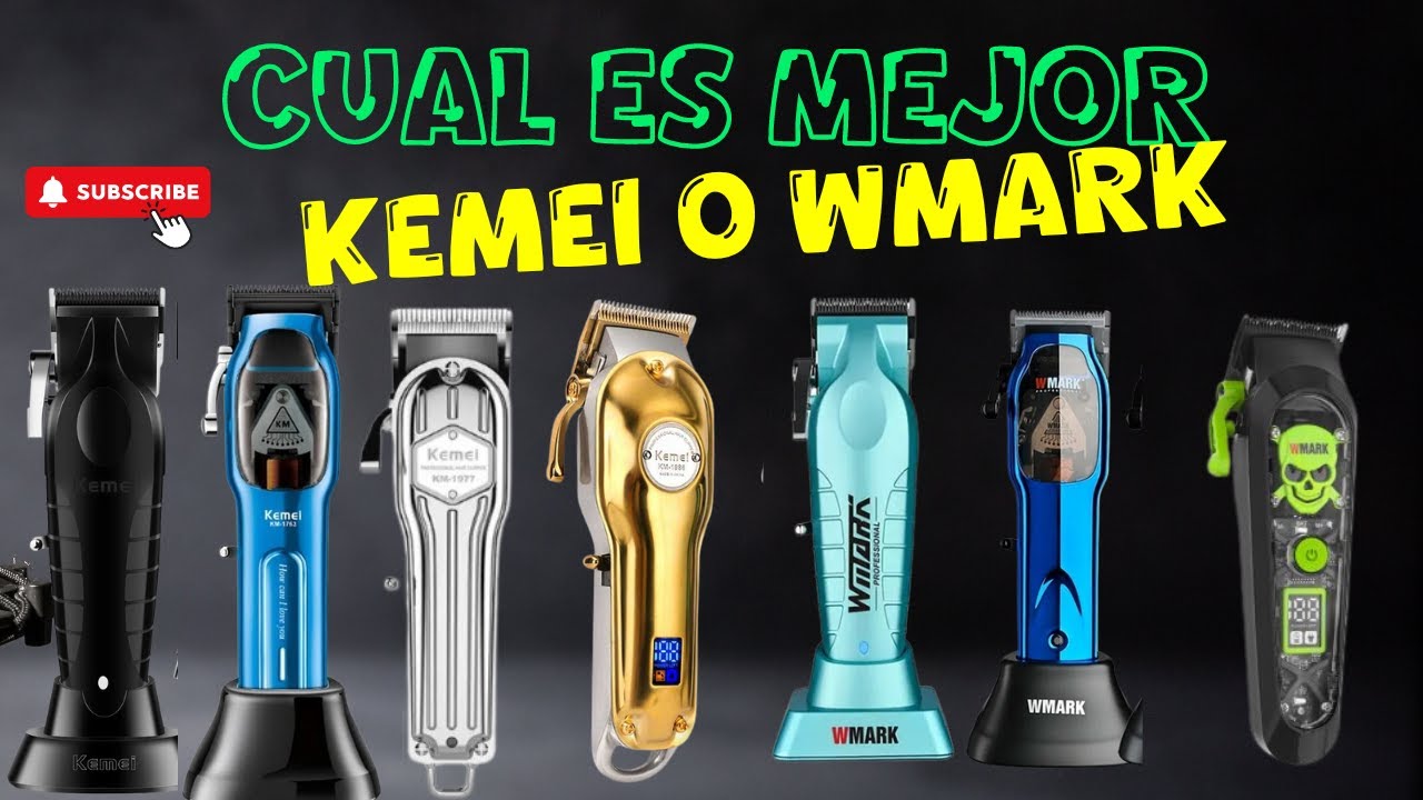🌟 ¡No compres sin ver esto! 🚫 Kemei vs. Wmark – ¿Cuál es mejor? 🤔 