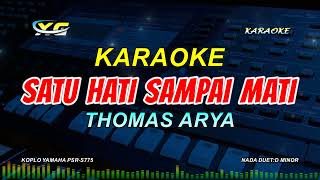 Thomas Arya Feat Elsa Pitaloka - Satu Hati Sampai Mati  KARAOKE KOPLO  (YAMAHA PSR - S 775) screenshot 3