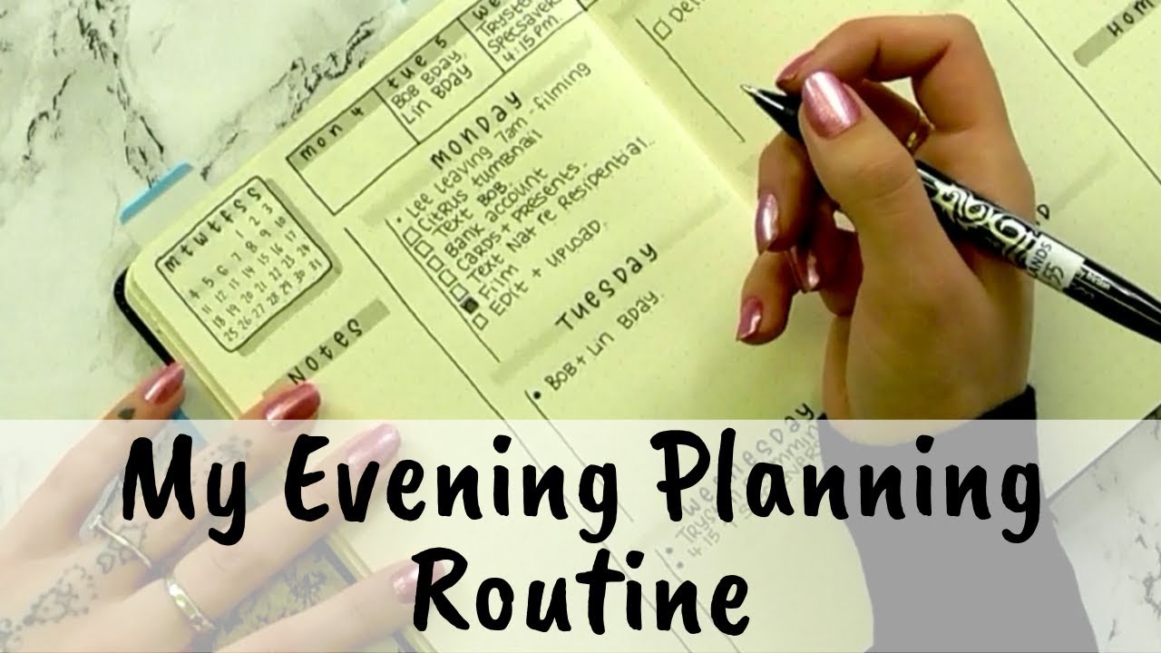 How I stay Productive - Bullet Journal Process