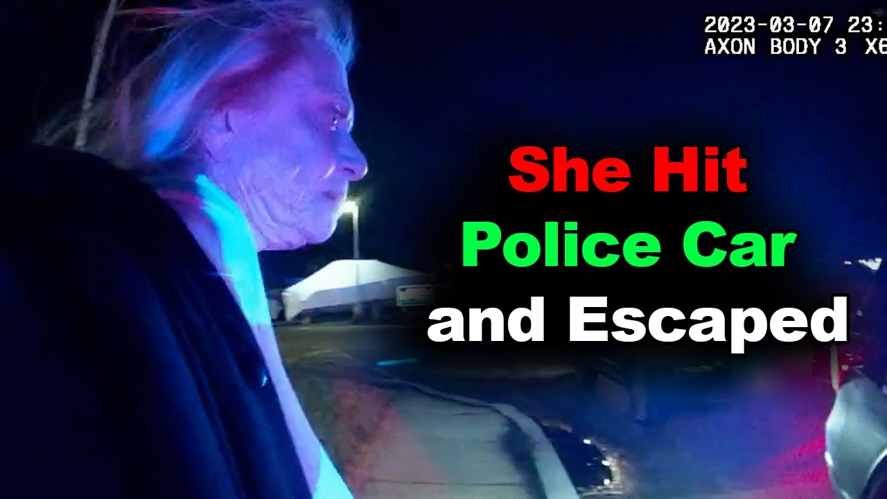 74-Year-Old Woman Hits Police Car While Drunk and Tries to Run Away ...