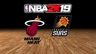 Heat vs. Suns - 12.7.18 - NBA 2K19 MyLeague