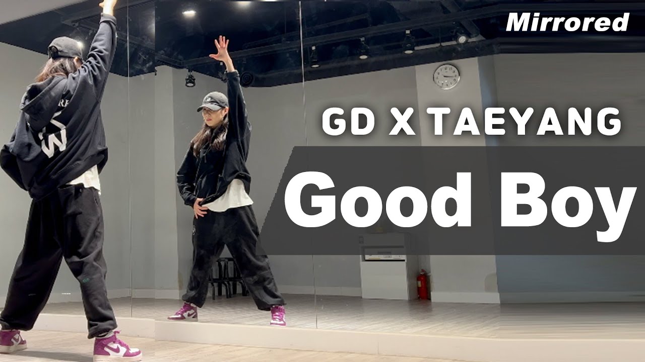 지디&태양 굿보이 안무 거울모드ㅣGD X TAEYANG 'Good Boy' Dance Cover Mirrored