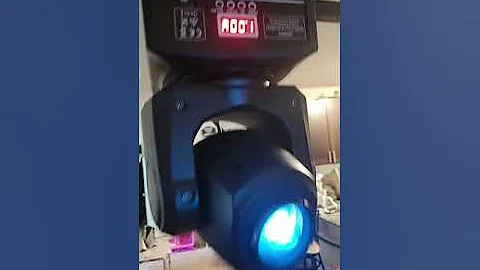 U`King Stage Lights Moving Head Lights 8 Gobos 8 Colors 11 Channels 25W Spotlights DMX 512 with Soun