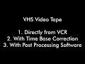 VHS Video Capture with Time Base Correction (TBC)