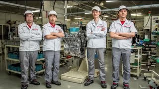 NISSAN GT-Rのエンジンを組み上げる「匠」たち