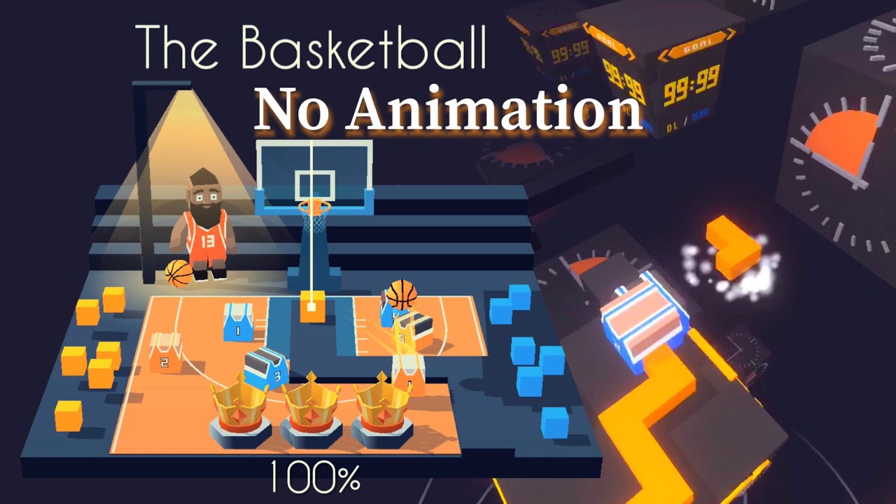 Dancing Line - The Basketball [NO ANIMATION]